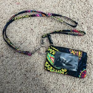 Nylon Vera Bradley lanyard
